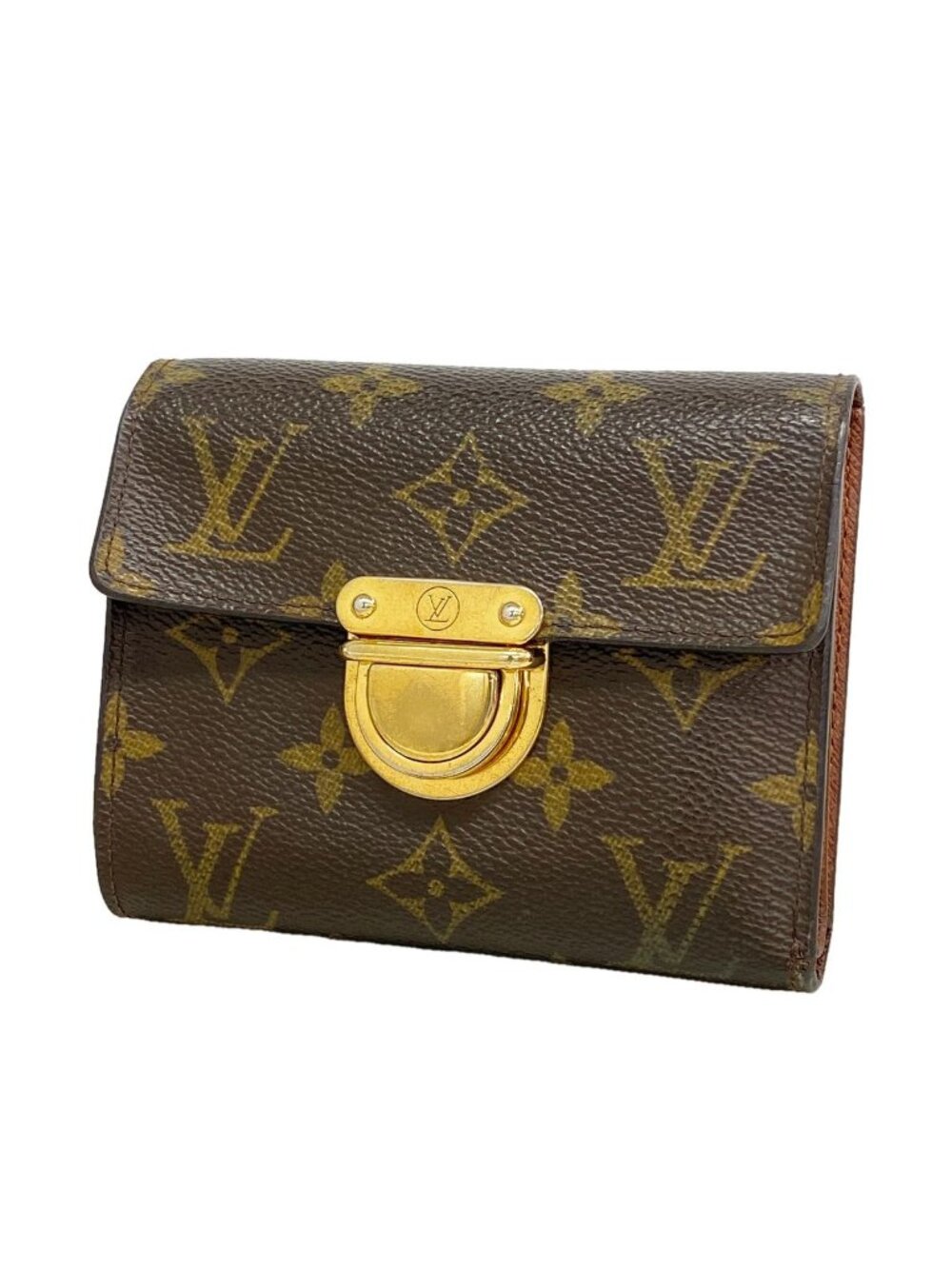 Louis Vuitton Trifold Wallet Monogram Portefeuille Koala Brown